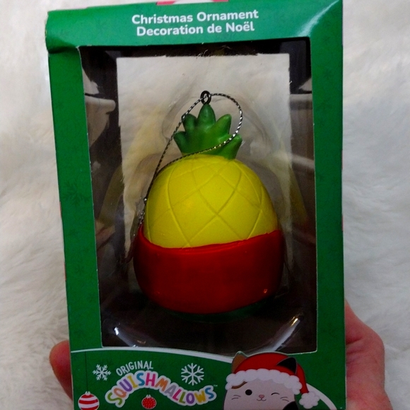 Squishmallow pineapple Christmas Ornament - Picture 2 of 5